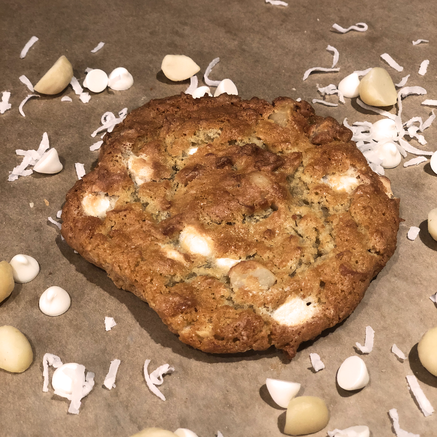 Coconut Macadamia Cookie