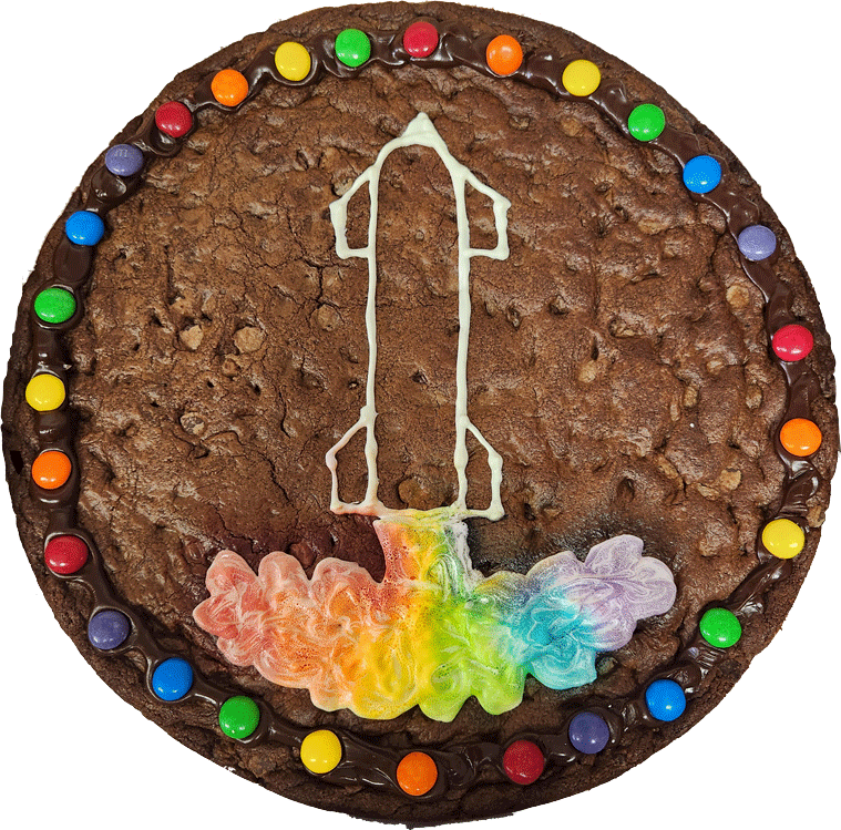 Custom Cookie Cake