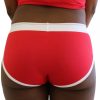 Red Hot Cookie women's underwear on female model - back
