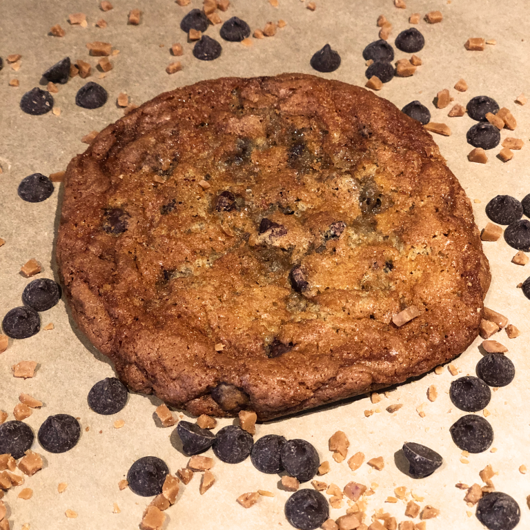 Toffee Milk Chocolate Cookie Hot Cookie