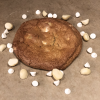 White chocolate macadamia nut cookie