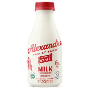 Alexandre Family Farms 6% Organic Milk