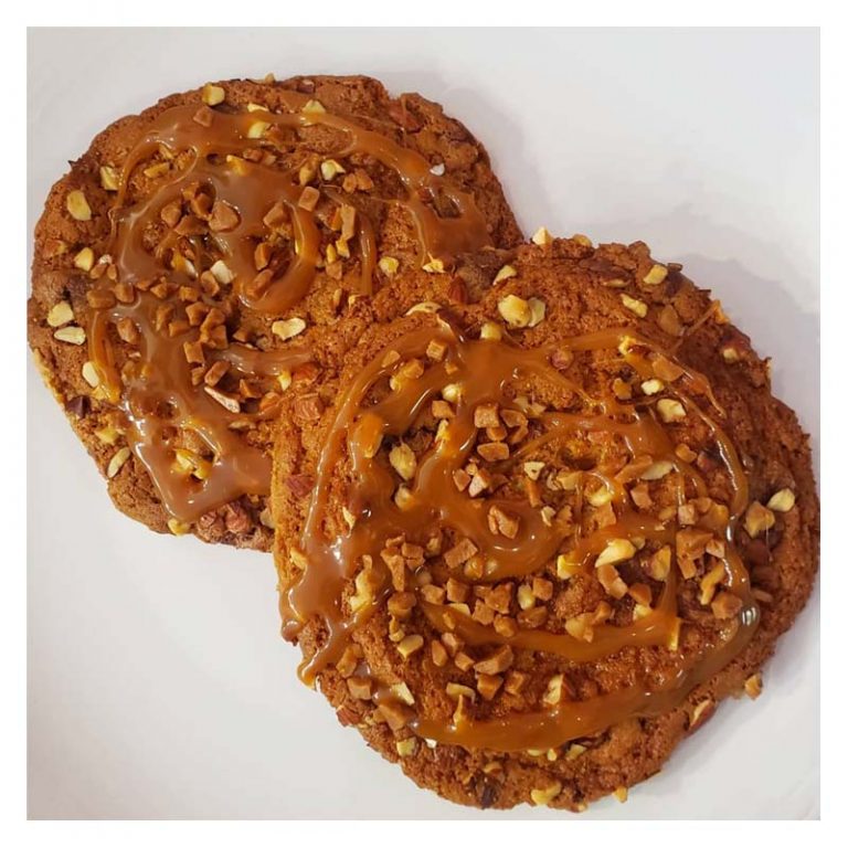 Toffee Kamala Crunch Hot Cookie