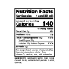 JONES Cola Nutritional Info