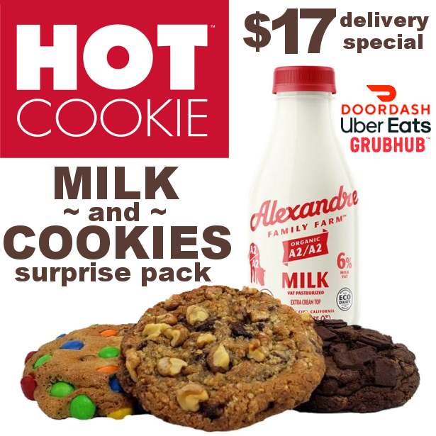 Milk & Cookies Delivery Promotion